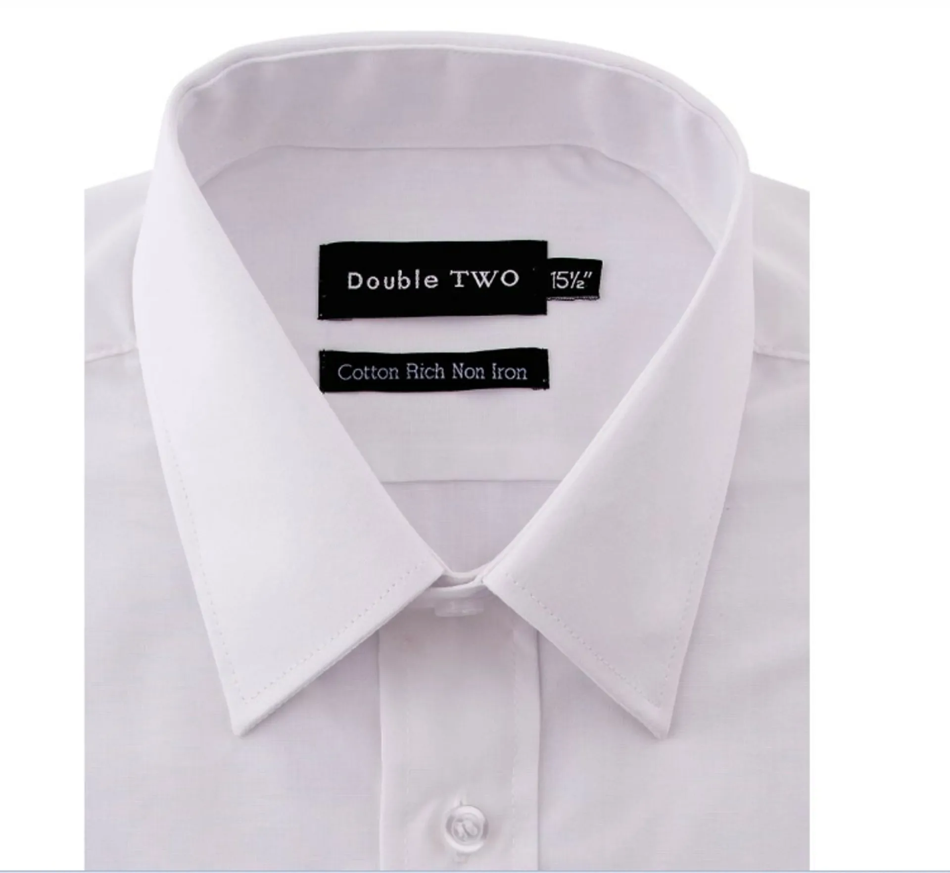 D2 King Size Half Sleeve Shirt White SHX4500A D2 King Size Half Sleeve Shirt White SHX4500A